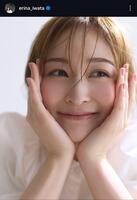 岩田絵里奈アナウンサーのインスタグラム＠ｅｒｉｎａ＿ｉｗａｔａから