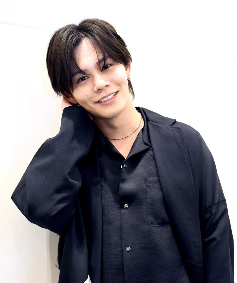 俳優の小笠原海（撮影・園田高夫）