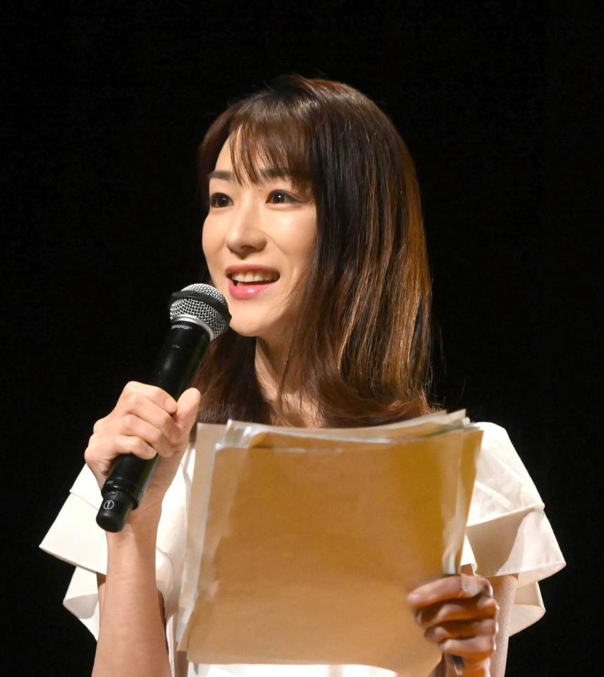 堂真理子アナウンサー（２０２３年７月）