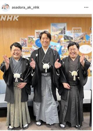 ＮＨＫ連続テレビ小説「風、薫る」インスタグラム（ａｓａｄｏｒａ＿ａｋ＿ｎｈｋ）より