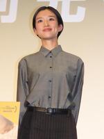 先行上映会に出席した河合優実