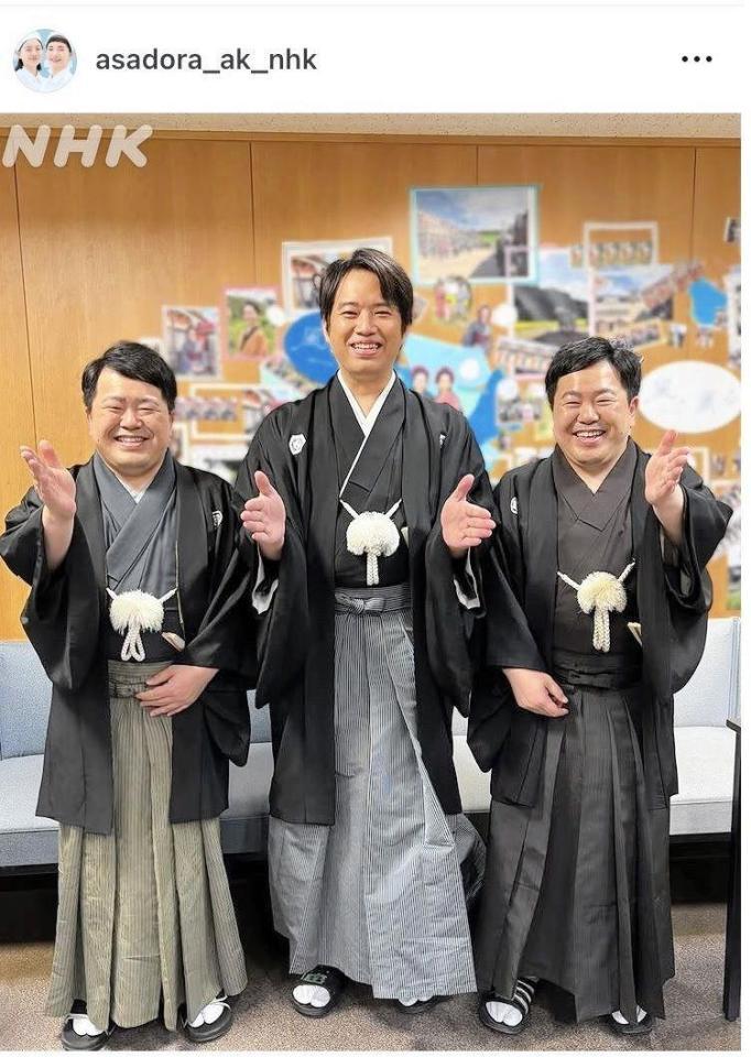 ＮＨＫ連続テレビ小説「風、薫る」インスタグラム（ａｓａｄｏｒａ＿ａｋ＿ｎｈｋ）より