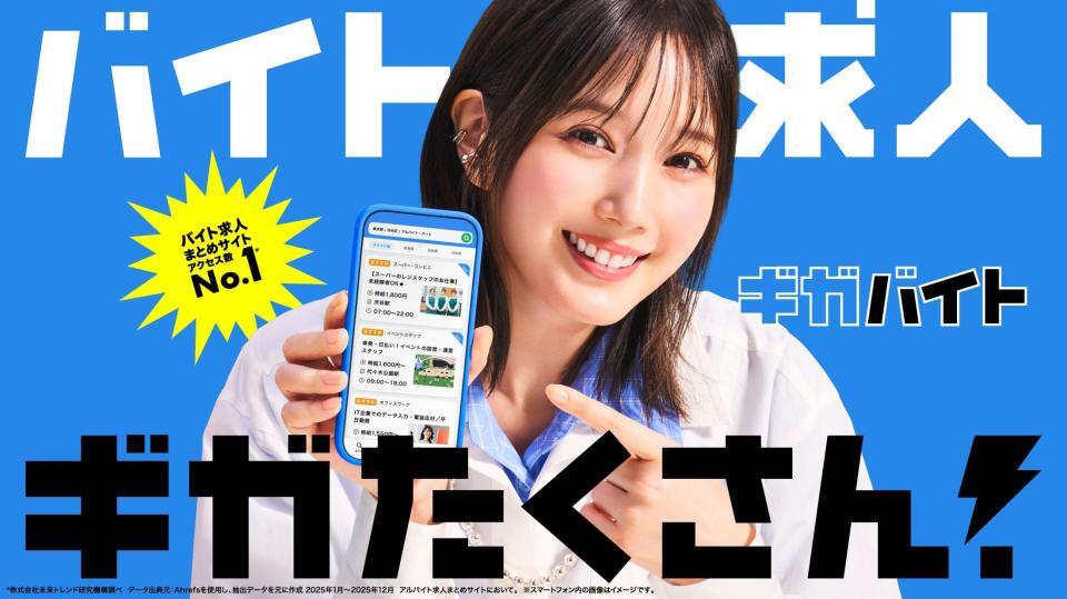 ギガバイトの新ＣＭに出演した本田翼