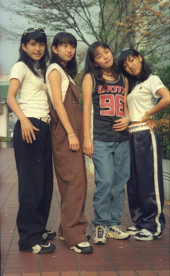 ＳＰＥＥＤ。左から上原多香子、島袋寛子、今井絵理子、新垣仁絵＝１９９６年８月２０日