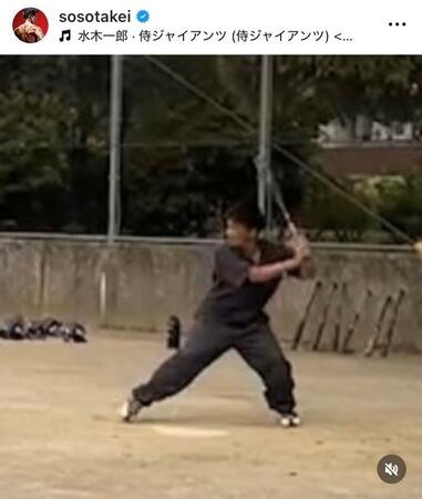 武井壮のインスタグラム＠ｓｏｓｏｔａｋｅｉから