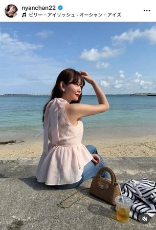 小嶋陽菜のインスタグラム＠ｎｙａｎｃｈａｎ２２から
