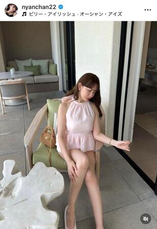 小嶋陽菜のインスタグラム＠ｎｙａｎｃｈａｎ２２から