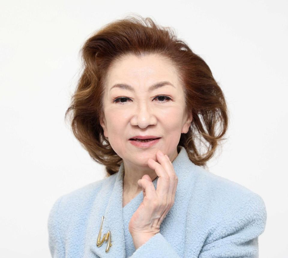 ８０歳記念コンサートを開催する大月みやこ（撮影・棚橋慶太）　