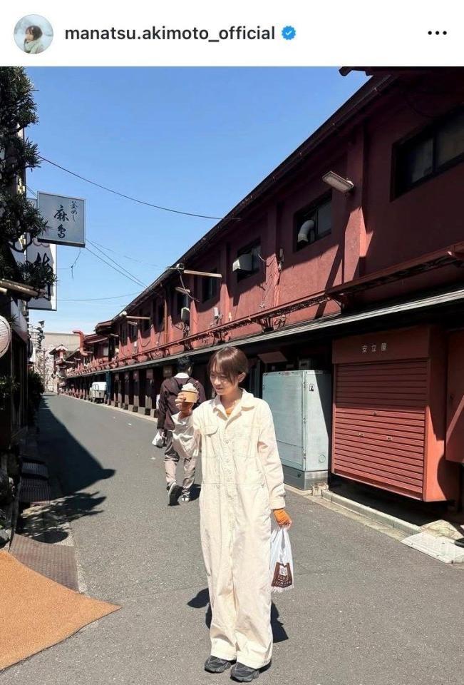 秋元真夏のインスタグラム＠ｍａｎａｔｓｕ．ａｋｉｍｏｔｏ＿ｏｆｆｉｃｉａｌから