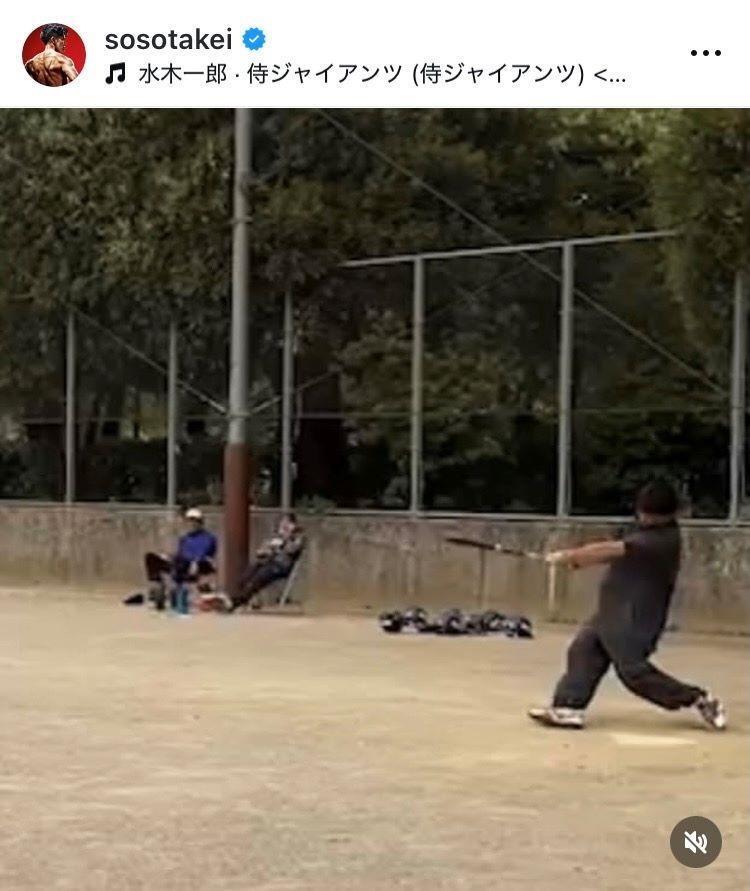 武井壮のインスタグラム＠ｓｏｓｏｔａｋｅｉから