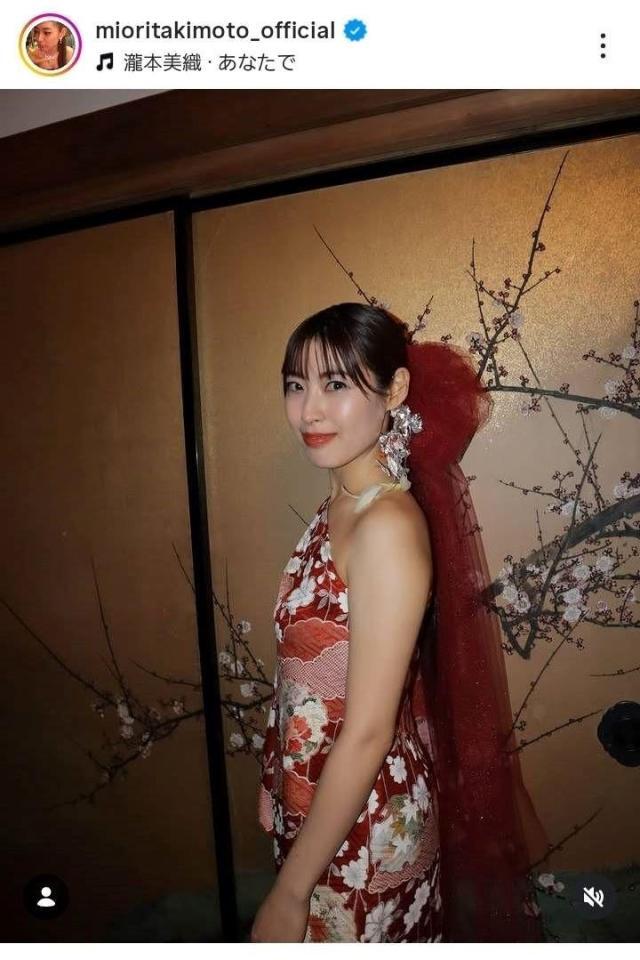 瀧本美織インスタグラム＠ｍｉｏｒｉｔａｋｉｍｏｔｏ＿ｏｆｆｉｃｉａｌから