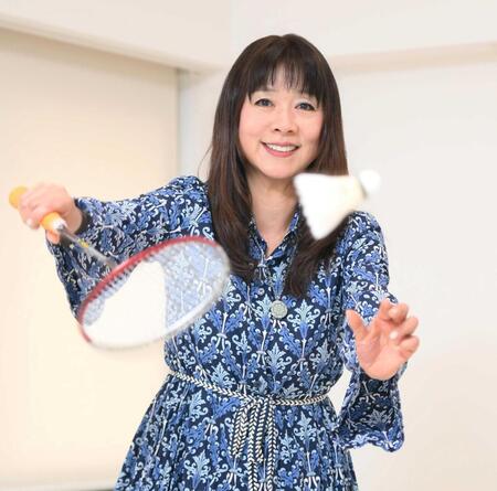 バドミントンの指導員も務める白石まるみ