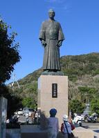 高知県土佐清水市のジョン万次郎像
