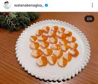 渡邊渚のインスタグラム＠ｗａｔａｎａｂｅｎａｇｉｓａ＿より