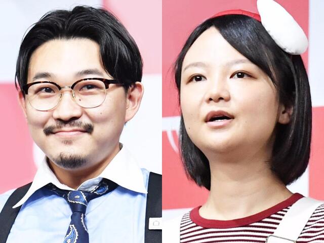 オズワルド・伊藤俊介（左）と蛙亭・イワクラ