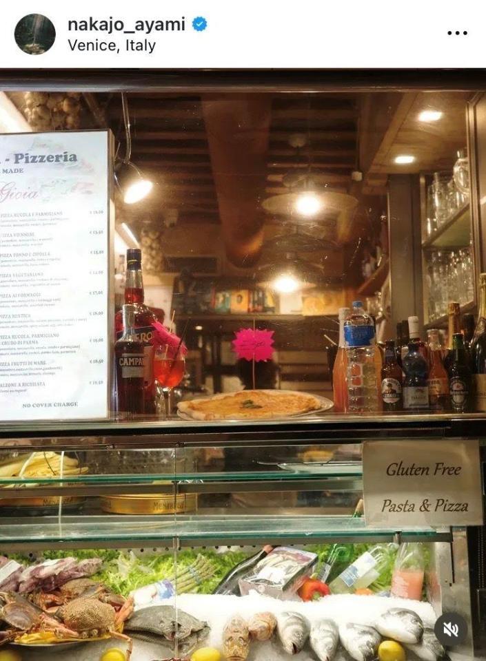 中条あやみのインスタグラム＠ｎａｋａｊｏ＿ａｙａｍｉから