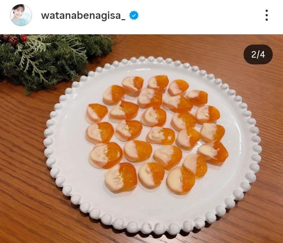 渡邊渚のインスタグラム＠ｗａｔａｎａｂｅｎａｇｉｓａ＿より