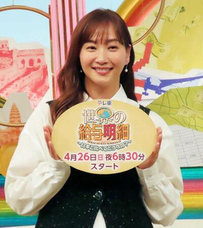 　ＭＣを務める藤本美貴