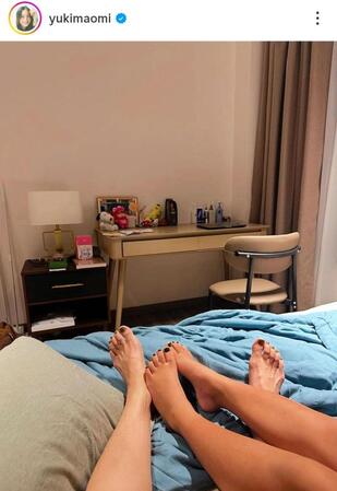 優木まおみのインスタグラム＠ｙｕｋｉｍａｏｍｉより
