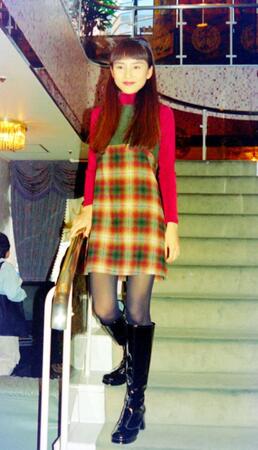 「ショムニ」出演前の１７歳の頃の宝生舞さん＝１９９４年