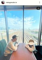 中川家・礼二のインスタグラム＠ｎａｋａｇａｗａｋｅ．ｒｅ（４月１０日付）より 