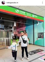 中川家・礼二のインスタグラム＠ｎａｋａｇａｗａｋｅ．ｒｅ（４月１０日付）より 