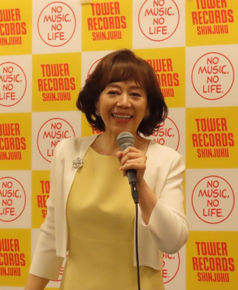 45周年ライブアルバム発売記念イベントを行った岩崎良美