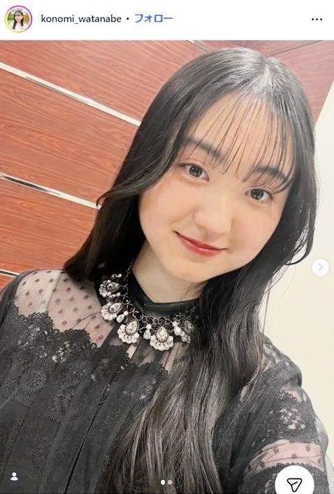 渡邉このみインスタグラム＠ｋｏｎｏｍｉ＿ｗａｔａｎａｂｅ