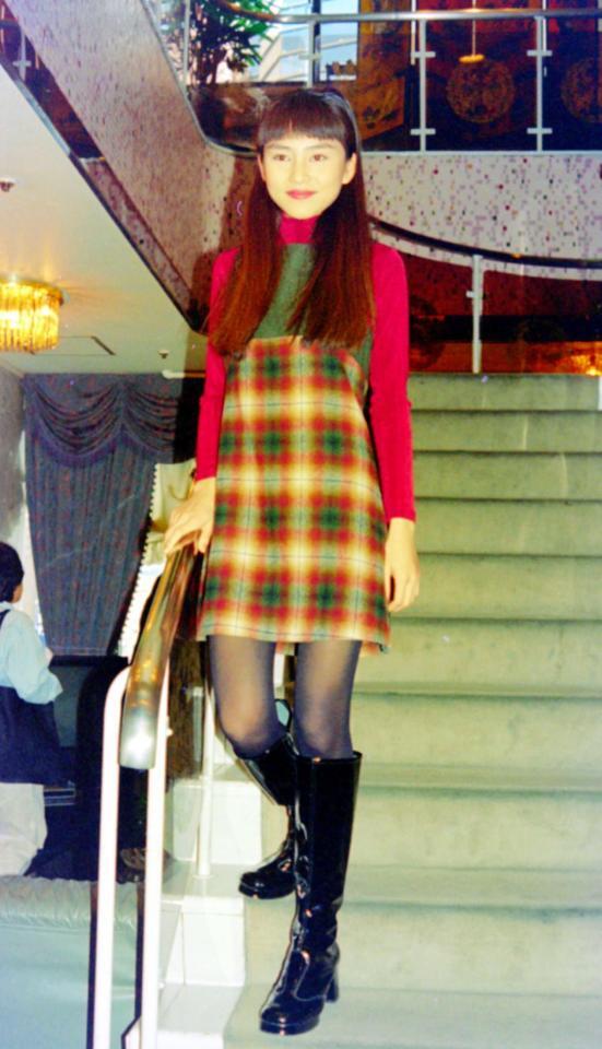 「ショムニ」出演前の１７歳の頃の宝生舞さん＝１９９４年