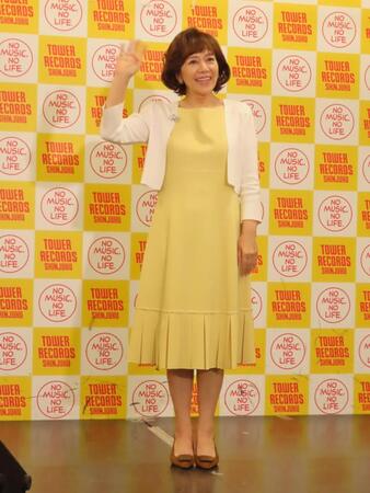 45周年ライブアルバム発売記念イベントを行った岩崎良美