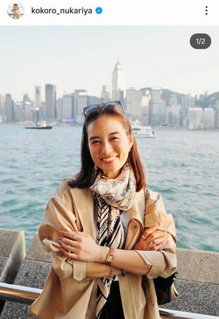 忽滑谷こころアナのインスタグラム＠ｋｏｋｏｒｏ＿ｎｕｋａｒｉｙａ（３月１６日付）より