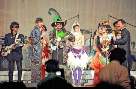 １９９０年、レコード大賞でのＢ．Ｂ．クィーンズ