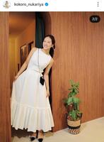 忽滑谷こころアナのインスタグラム＠ｋｏｋｏｒｏ＿ｎｕｋａｒｉｙａ（２５年４月２３日付）より