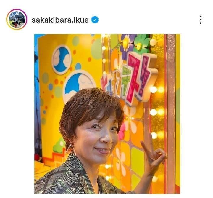 榊原郁恵インスタグラム＠ｓａｋａｋｉｂａｒａ．ｉｋｕｅから