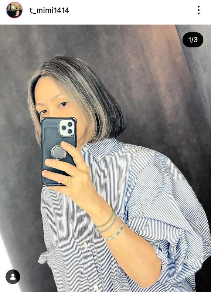 松本孝美のインスタグラム＠ｔ＿ｍｉｍｉ１４１４（２４年９月２７日付）より