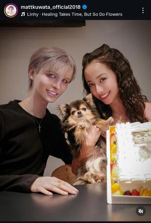 Ｍａｔｔインスタグラム＠ｍａｔｔｋｕｗａｔａ＿ｏｆｆｉｃｉａｌ２０１８から