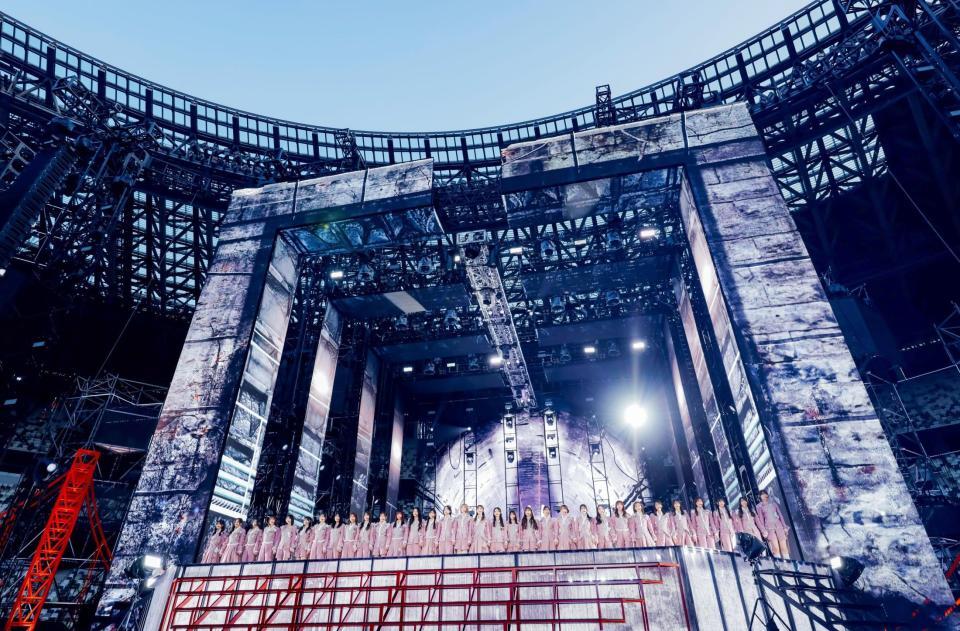 ＭＵＦＧスタジアムでのライブを盛り上げた櫻坂４６ⓒＳｅｅｄ　＆　Ｆｌｏｗｅｒ　ＬＬＣ