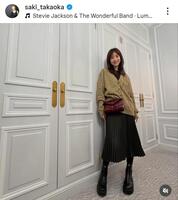 ２５年１２月２５日付の高岡早紀のインスタグラム＠ｓａｋｉ＿ｔａｋａｏｋａより