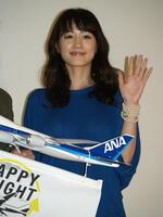 ２００８年１２月、映画のトークショーで。綾瀬はるか