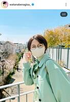 渡邊渚アナのインスタグラム＠ｗａｔａｎａｂｅｎａｇｉｓａ＿より