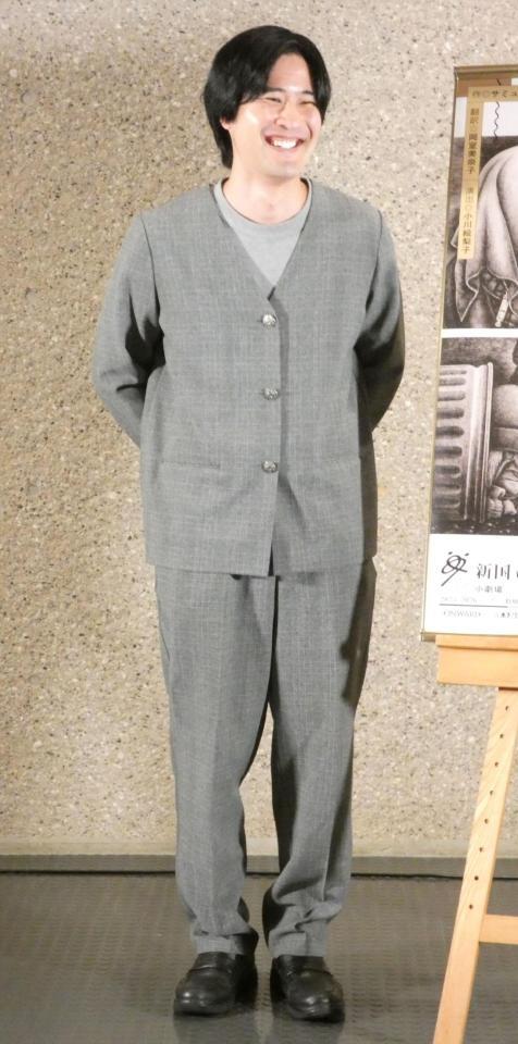 取材会を行った中山求一郎