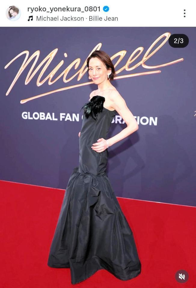 米倉涼子のインスタグラム＠ｒｙｏｋｏ＿ｙｏｎｅｋｕｒａ＿０８０１（４月１３日付）より