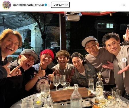 木梨憲武インスタグラム＠ｎｏｒｉｔａｋｅｋｉｎａｓｈｉ＿ｏｆｆｉｃｉａｌから