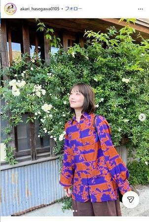 長谷川あかりさんインスタグラム＠ａｋａｒｉ＿ｈａｓｅｇａｗａ０１０５