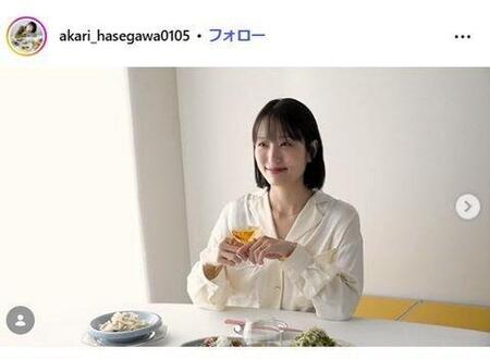 長谷川あかりさんインスタグラム＠ａｋａｒｉ＿ｈａｓｅｇａｗａ０１０５