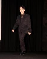 先行試写イベントに登場した超特急・森次政裕（撮影・石井剣太郎）