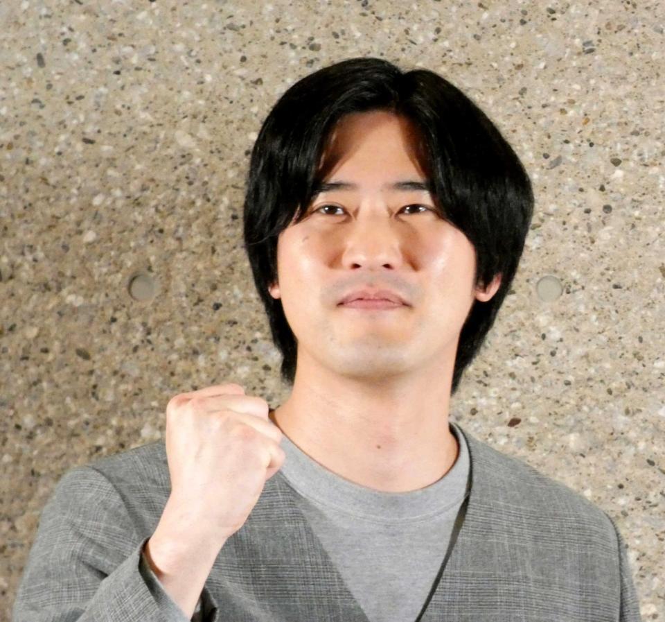 取材会を行った中山求一郎