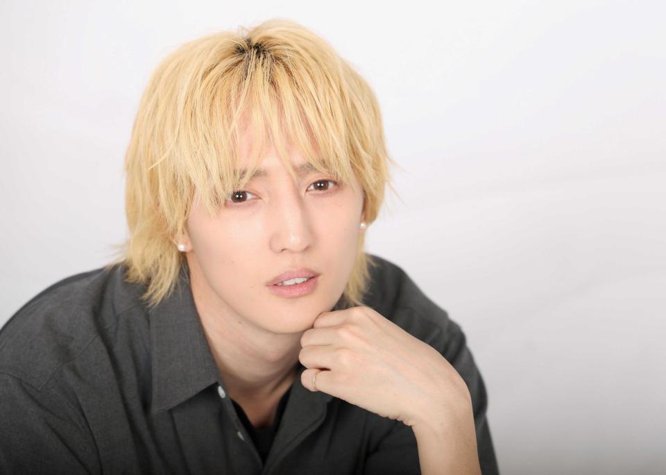 新連載「のえるのＬ」に意欲を燃やすＴｒａｖｉｓ　Ｊａｐａｎ・川島如恵留（撮影・石井剣太郎）