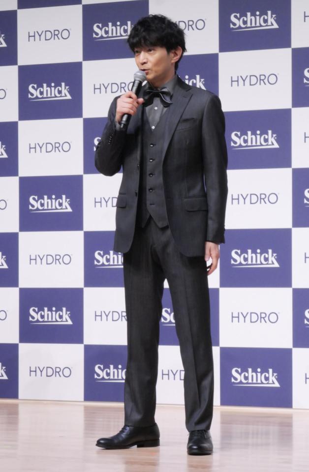 イベントに出席した津田健次郎＝東京・神田明神ホール