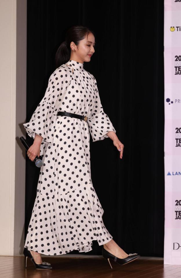 イベントに登場した平祐奈＝東京・浜離宮朝日ホール（撮影・佐々木彰尚）